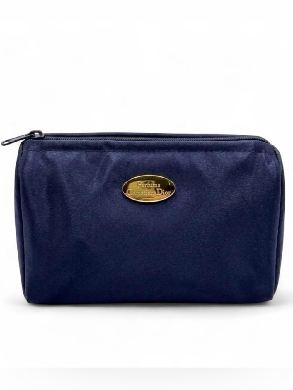 Christian Dior zippered cosmetic pouch
